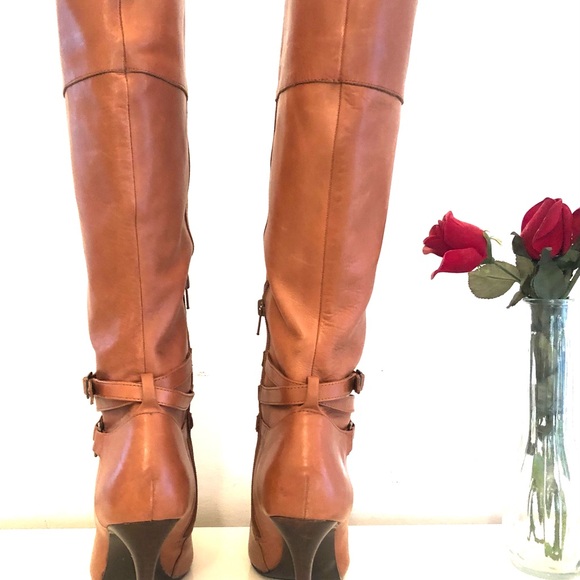 👢Ralph Lauren Tall Leather Dress Boots - Picture 4 of 14